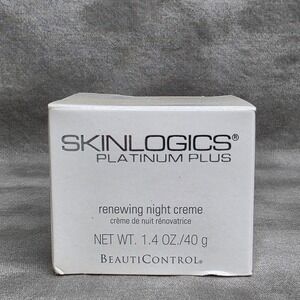 BeautiControl Skinlogics Platinum Plus Renewing Night Creme 1.4 oz